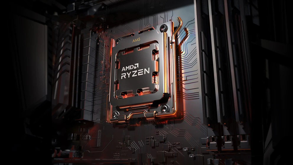AMD AM5 Ryzen Socket.