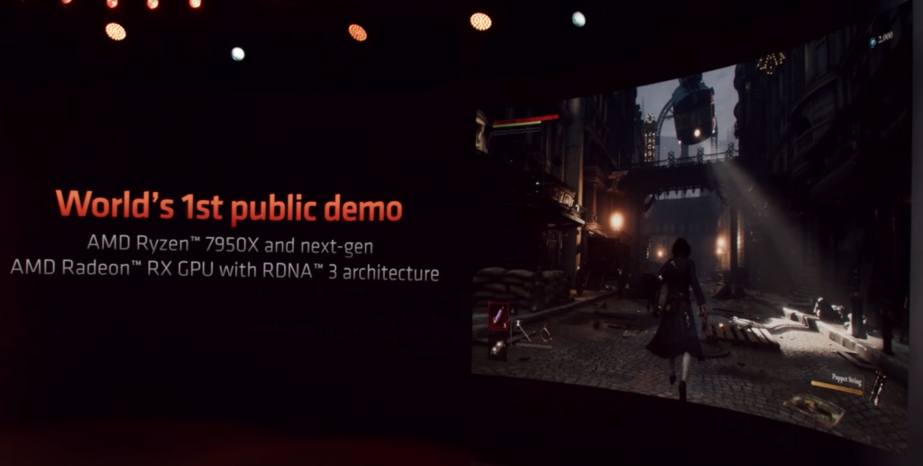 AMD Radeon RX 7000 Graphics Card Demo.