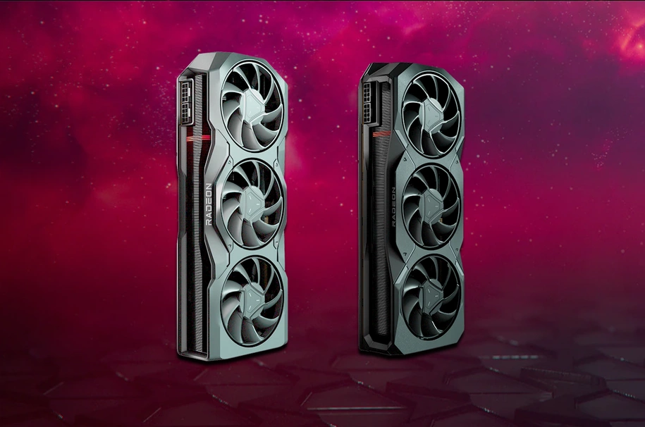 AMD Radeon 7900 XTX and AMD Radeon 7900 XT. Credit: AMD.