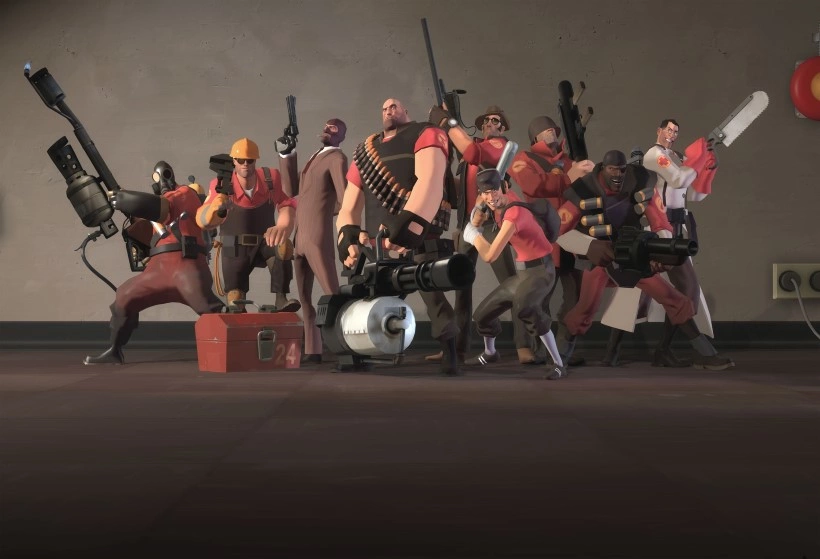 Team Fortress 2 Team Photo