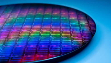 Intel Semiconductor Wafer