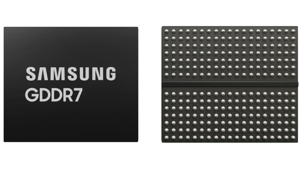 Samsung GDDR7 GPU VRAM