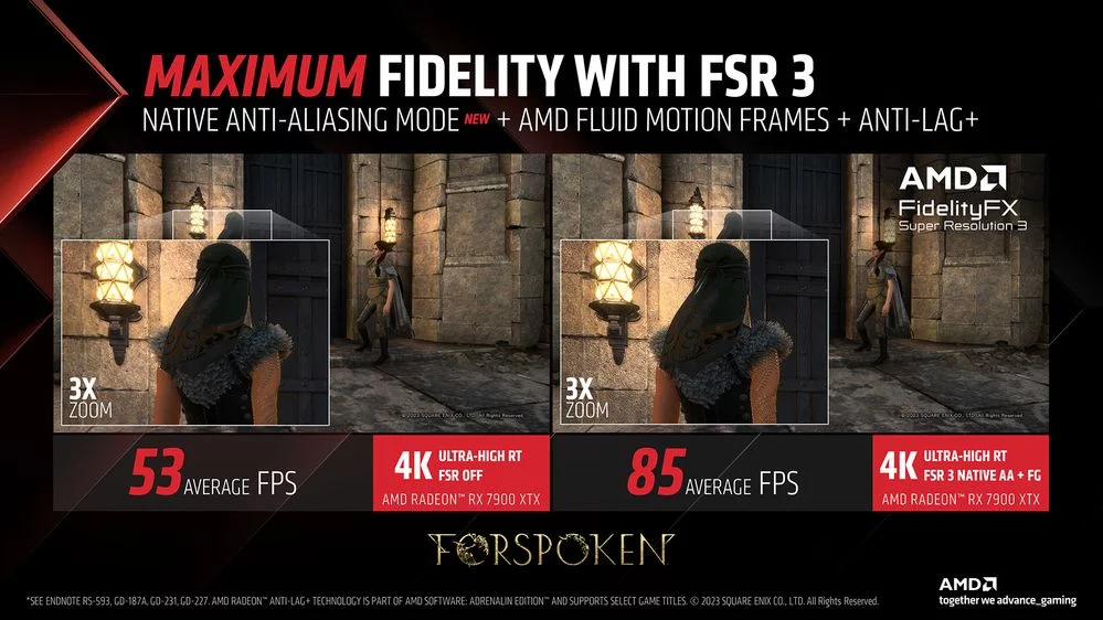 AMD FSR 3 Native AA