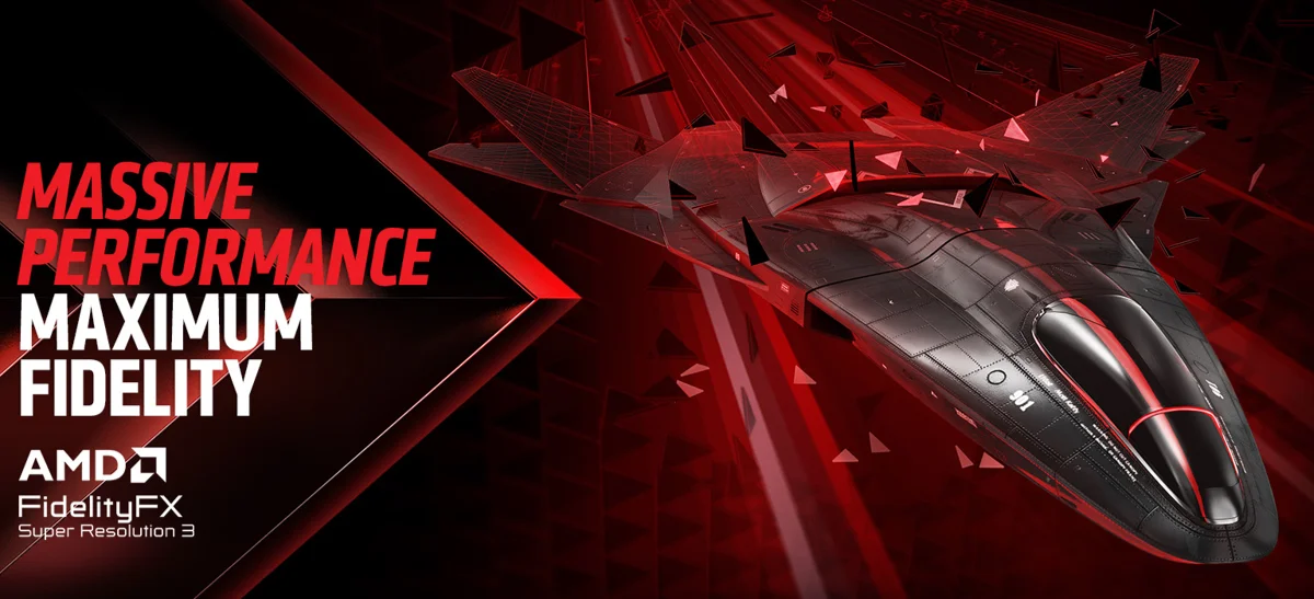 AMD FSR 3 Launch Banner