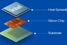 Intel Processor Base Chip And Substrate