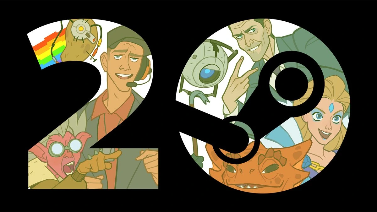 Valve Steam 20 Years