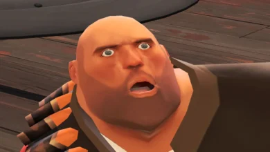 Team Fortress 2 TF2 Heavy Surprised